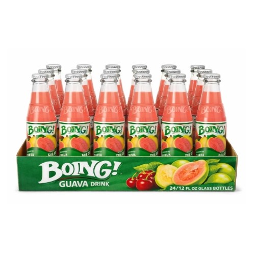 C-STORE SUPPLY BOING BEVERAGE 12oz BOTTLE 24/Pk GUAVA